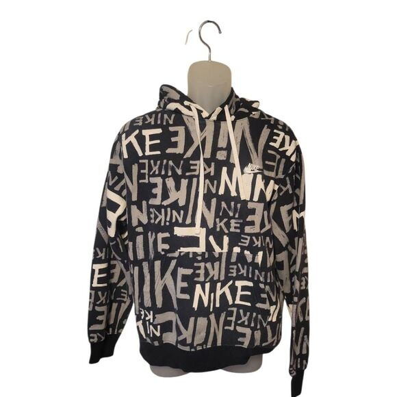 Nike Other - Nike Pull Over Hoodie Sweatshirt w/all over Print Men's Size Medium